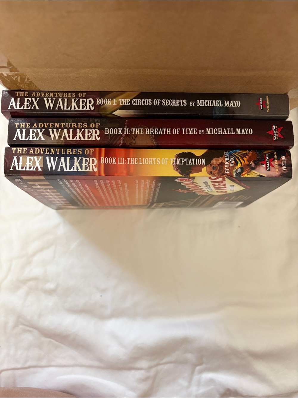 Alex Walker Book Set - Red/Brown Spine Collection by Michael Mayo